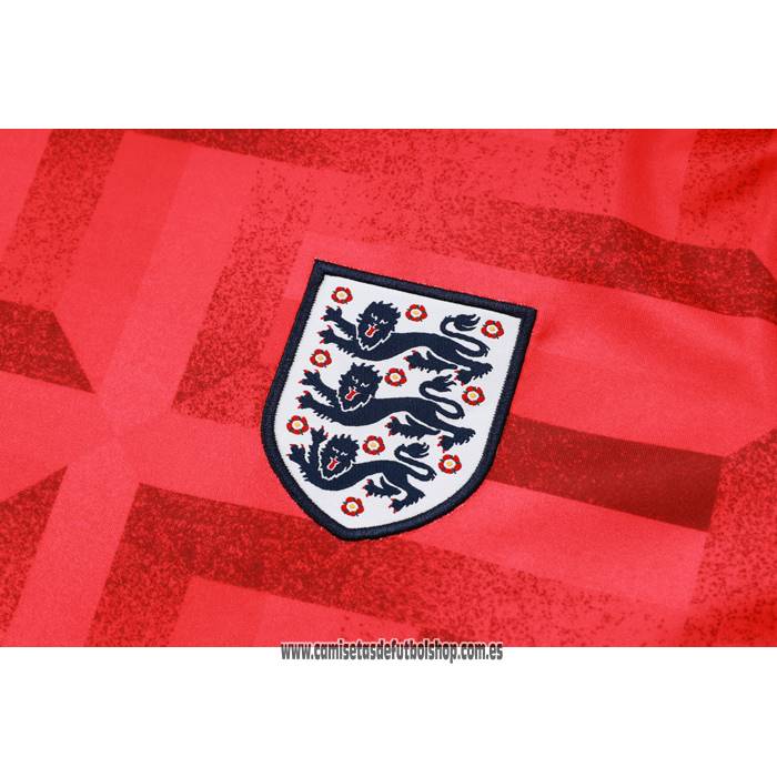 Chandal del Inglaterra 24-25 Manga Corta Rojo - Pantalon Corto
